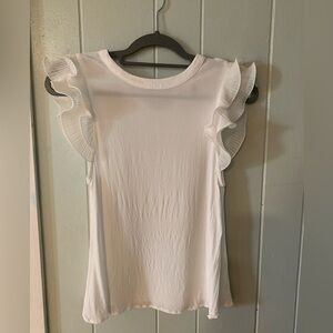 Muche Muchette White Blouse - Size Small